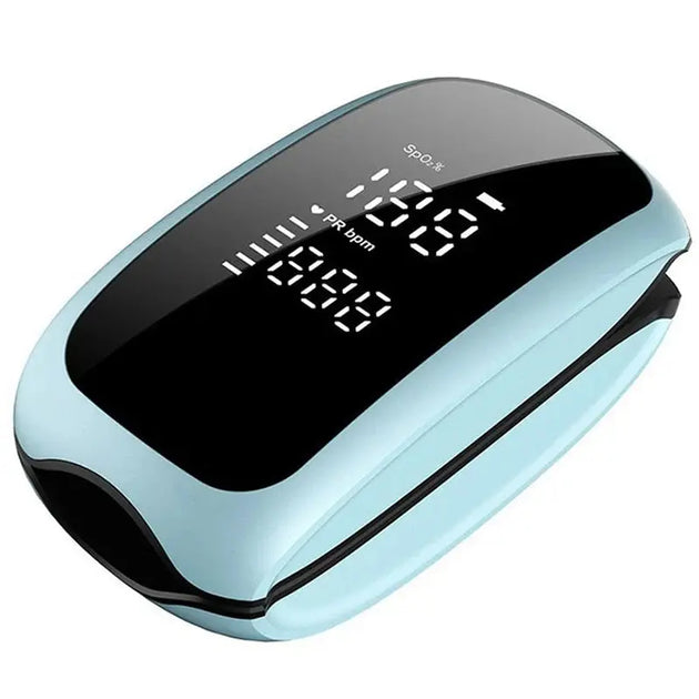 Justlang Rechargeable Fingertip Pulse Oximeter with LED Display for Children Ryglobal