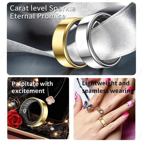 Xiaomi Smart Ring: Heart Rate & Blood Oxygen Monitor, Waterproof & Multi-Sport Mode Ryglobal