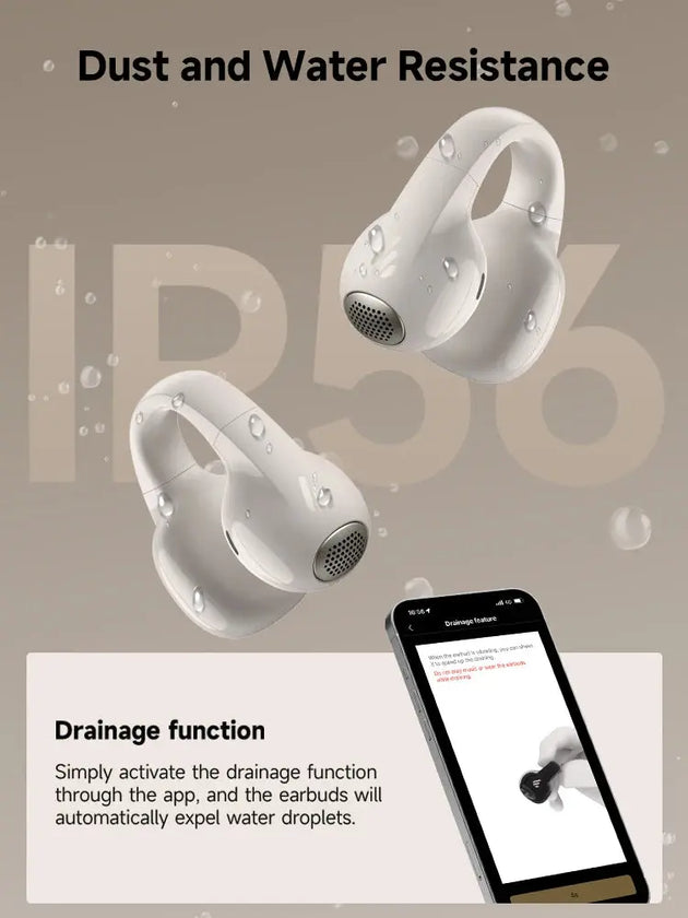 Edifier Comfo C Open-Ear Bluetooth Sports Earbuds with IP54 Waterproofing Ryglobal