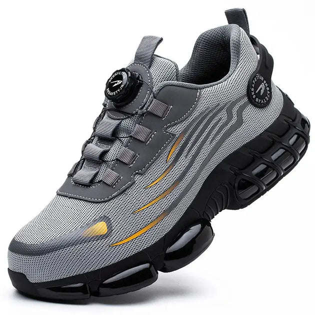 MJYTHFC Men's Anti-Smash & Anti-Puncture Safety Work Shoes Ryglobal
