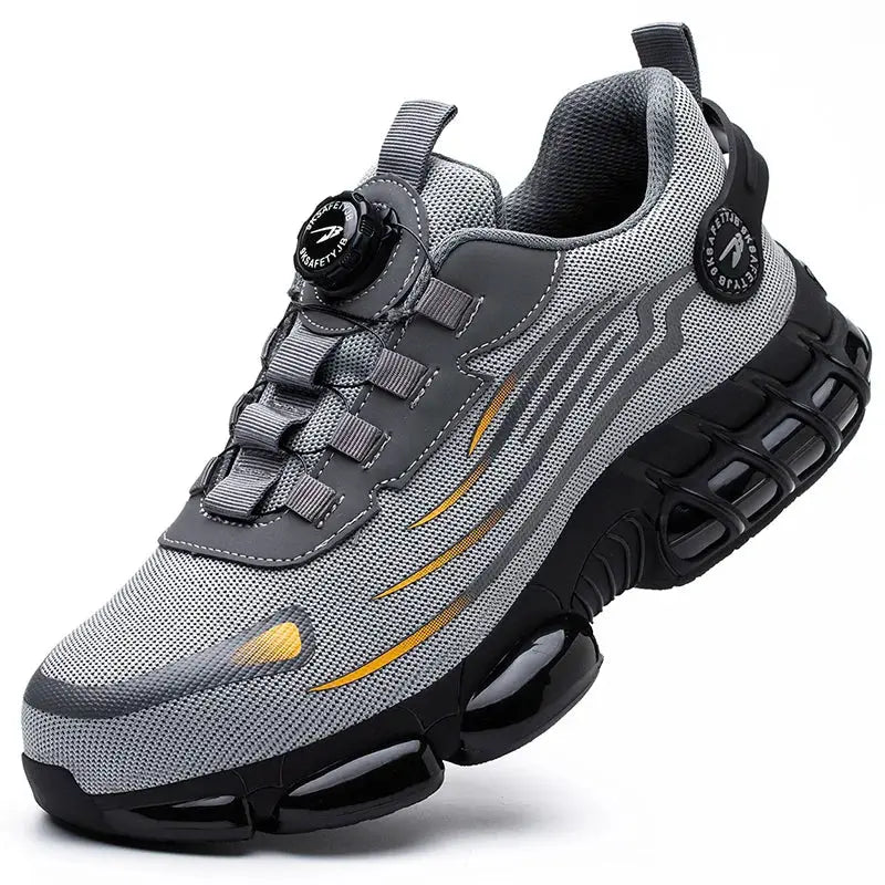 MJYTHFC Men's Anti-Smash & Anti-Puncture Safety Work Shoes Ryglobal