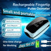 Justlang Rechargeable Fingertip Pulse Oximeter with LED Display for Children Ryglobal