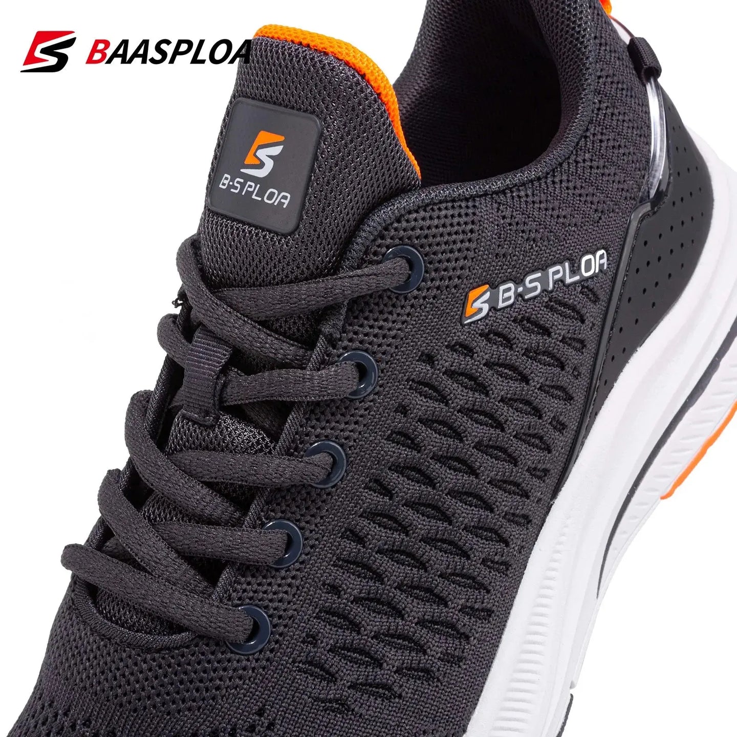 Baasploa Men's Lightweight Breathable Running Sneakers Ryglobal