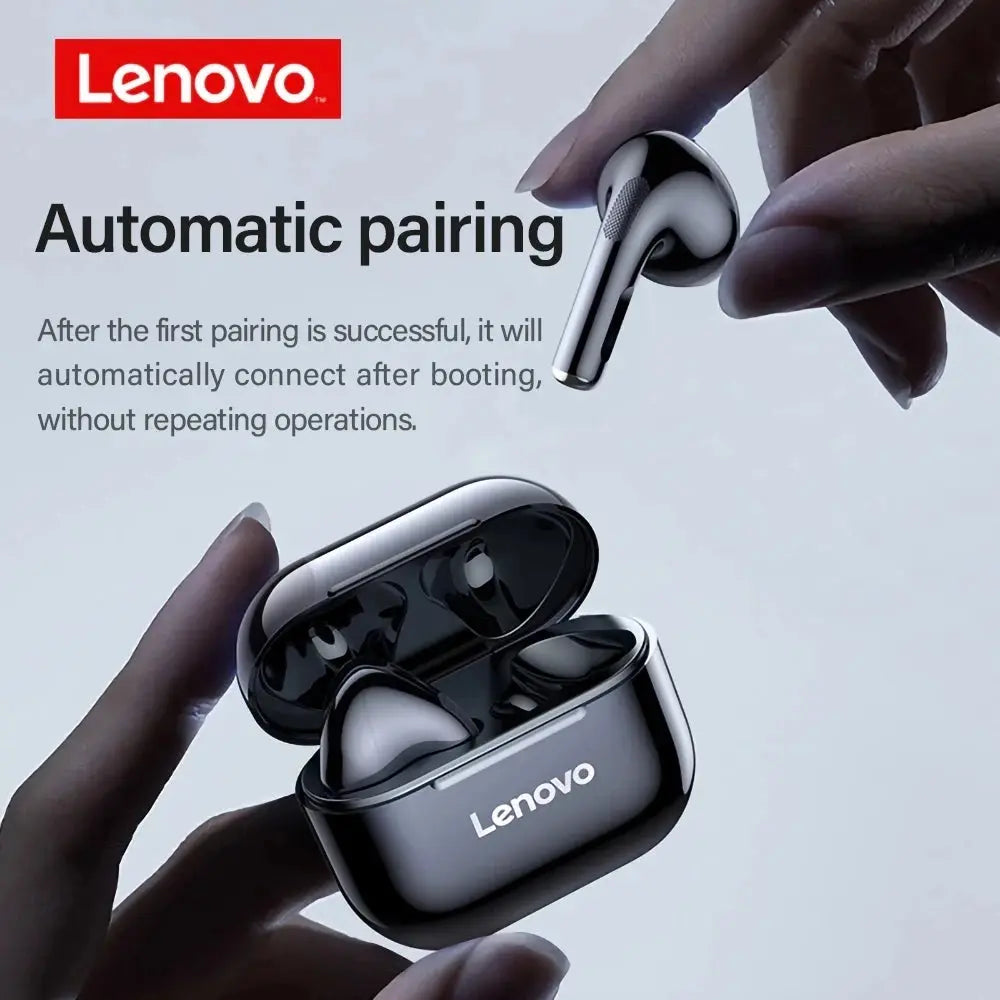 Lenovo LP40 Wireless Bluetooth Earphones with HIFI Sound and Touch Control Ryglobal