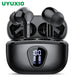 UYUXIO HiFi Stereo Wireless Earbuds with ENC Noise Cancelling and 48H Battery Life Ryglobal