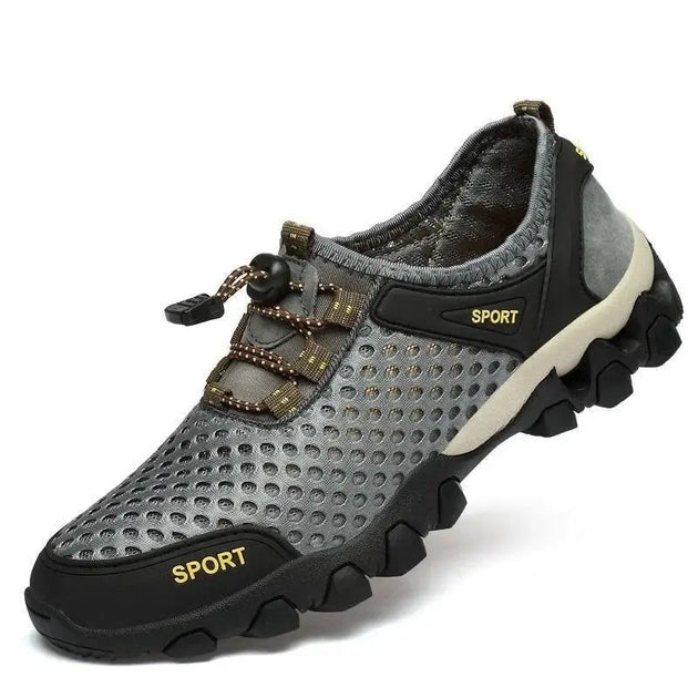 Men's Breathable Lightweight Hiking Shoes - Anti-Slip Outdoor Sneakers Ryglobal
