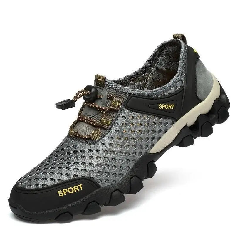 Men's Breathable Lightweight Hiking Shoes - Anti-Slip Outdoor Sneakers Ryglobal