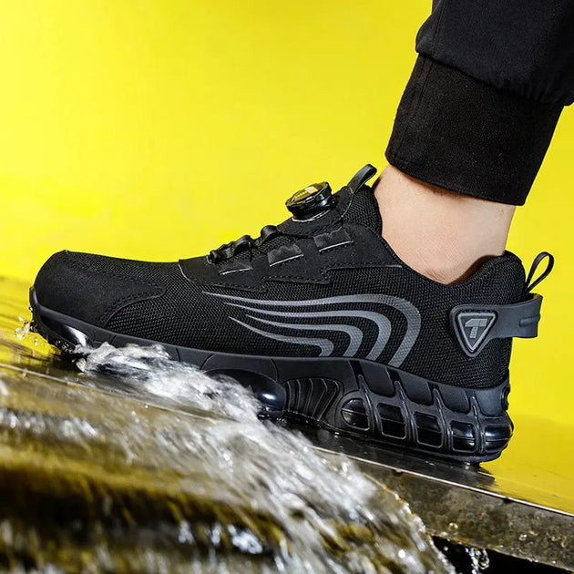 TANRDON Men's Safety Pro Shoes - Anti-Impact & Anti-Piercing Design Ryglobal