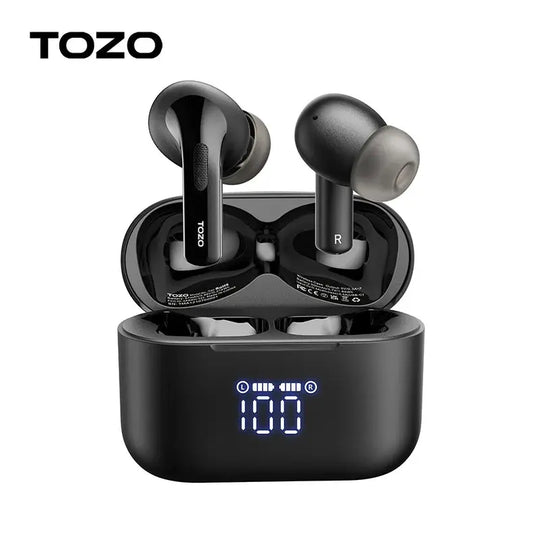 TOZO T20 True Wireless Earbuds with Active Noise Cancellation and 48.5 Hrs Playtime Ryglobal