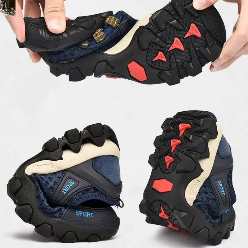 Men's Breathable Lightweight Hiking Shoes - Anti-Slip Outdoor Sneakers Ryglobal