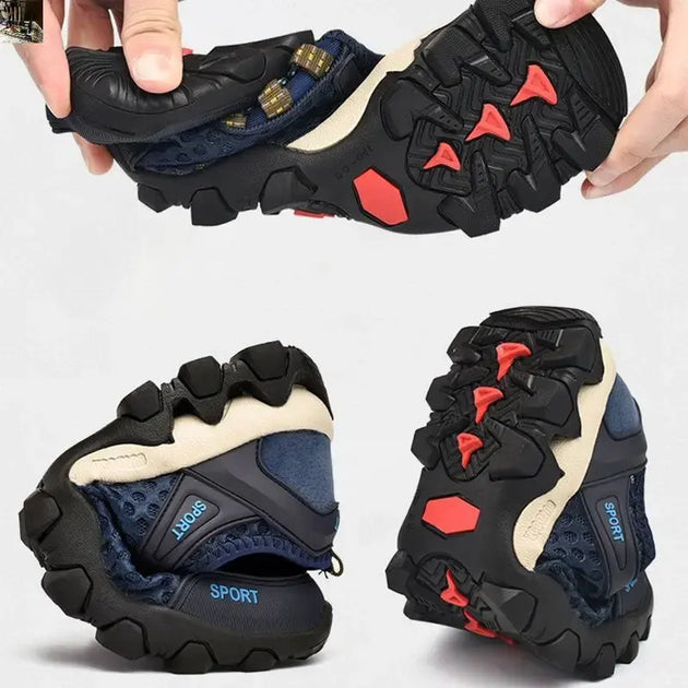 Men's Breathable Lightweight Hiking Shoes - Anti-Slip Outdoor Sneakers Ryglobal