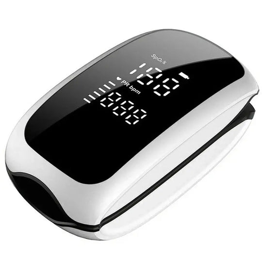 Justlang Rechargeable Fingertip Pulse Oximeter with LED Display for Children Ryglobal
