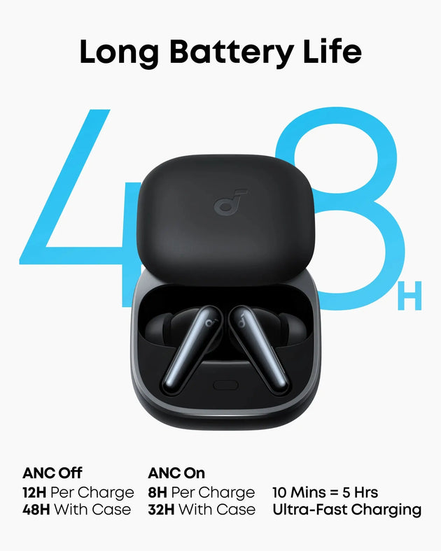 Soundcore by Anker Liberty 5 ANC Wireless Earbuds - 48H Battery Life Ryglobal