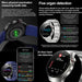GUHUAVMIC Smart Health Watch with ECG, Blood Oxygen, and Body Temperature Monitoring Ryglobal