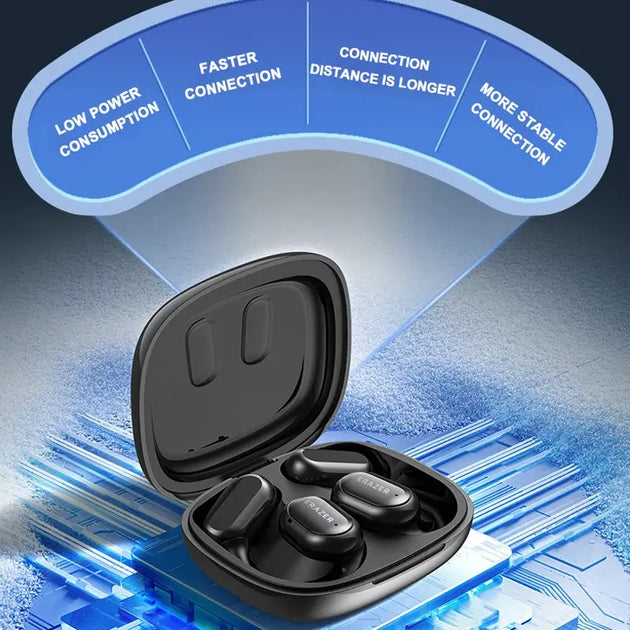 Erazer True Wireless Open Earbuds with 35 Hours Playtime and IPX5 Waterproof Technology Ryglobal