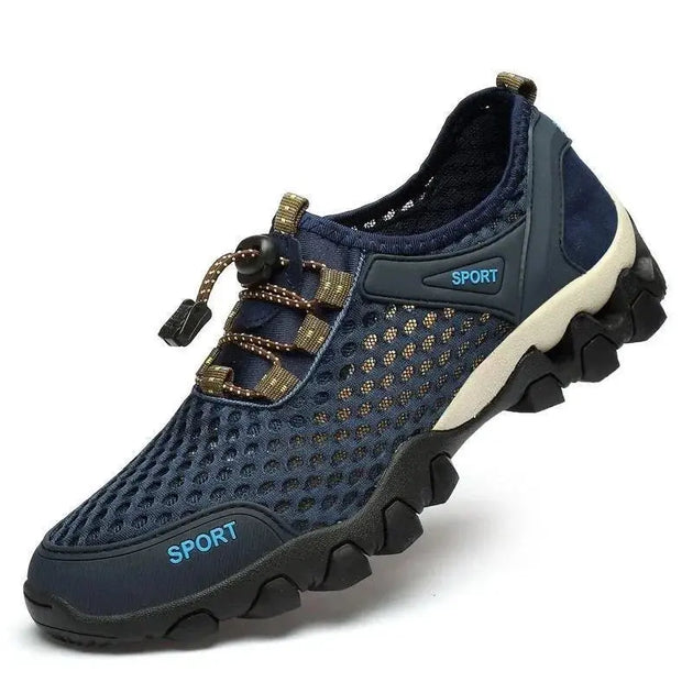 Men's Breathable Lightweight Hiking Shoes - Anti-Slip Outdoor Sneakers Ryglobal