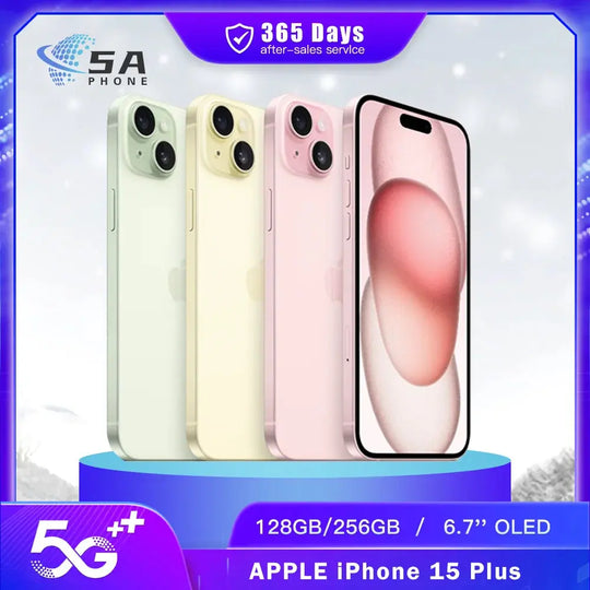 Apple iPhone 15 Plus 5G - 128GB/256GB, A16 Bionic, Face ID, NFC Mobile shop