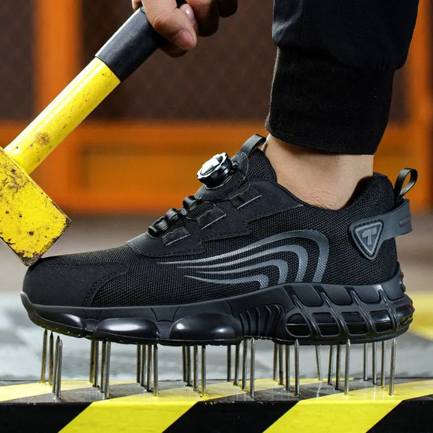 TANRDON Men's Safety Pro Shoes - Anti-Impact & Anti-Piercing Design Ryglobal
