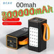 BCAK Super Large Capacity Fast Charging Power Bank with LED Lamp Ryglobal