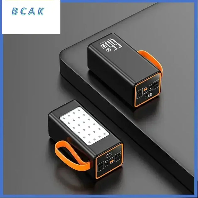 BCAK Super Large Capacity Fast Charging Power Bank with LED Lamp Ryglobal