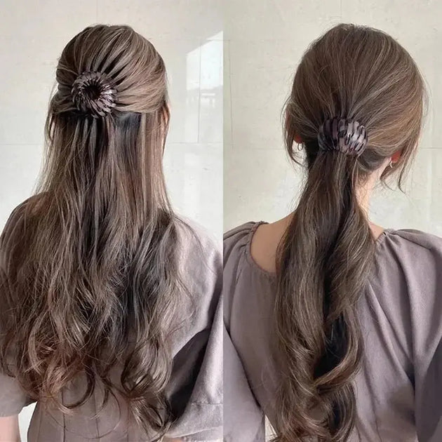 Bird Nest Shaped Ponytail Hair Clip – Magic Lazy Braider Hairpin for Women - Mobile shop