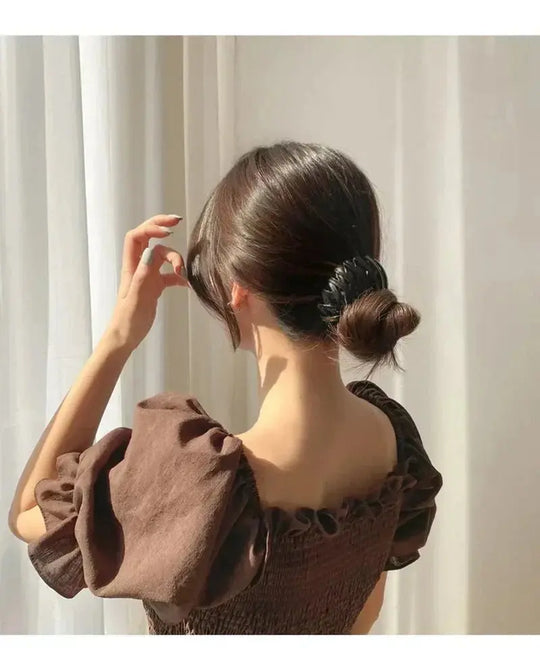 Bird Nest Shaped Ponytail Hair Clip – Magic Lazy Braider Hairpin for Women - Mobile shop