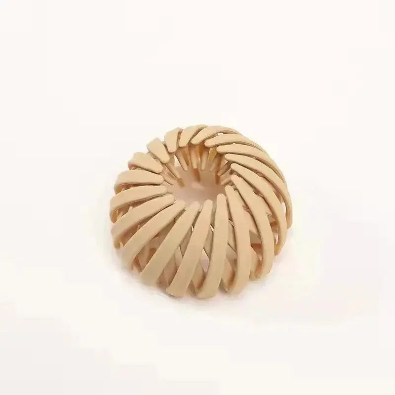 Bird Nest Shaped Ponytail Hair Clip – Magic Lazy Braider Hairpin for Women - Mobile shop