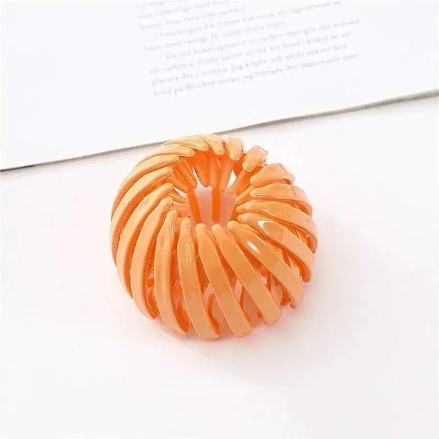 Bird Nest Shaped Ponytail Hair Clip – Magic Lazy Braider Hairpin for Women - Mobile shop