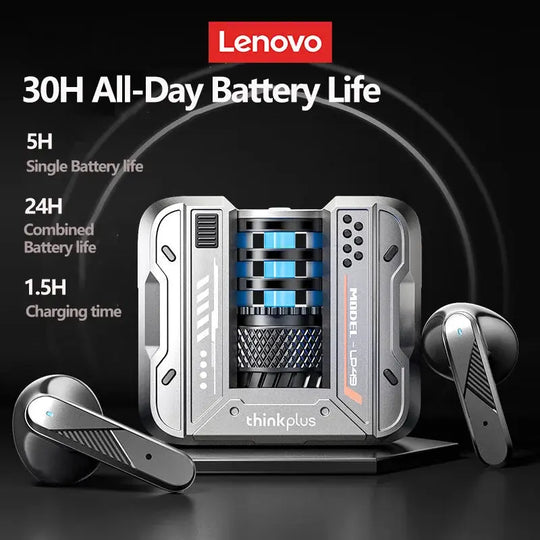 Lenovo LP49 Wireless Noise Cancelling Gaming Earbuds with Mic Mobile shop