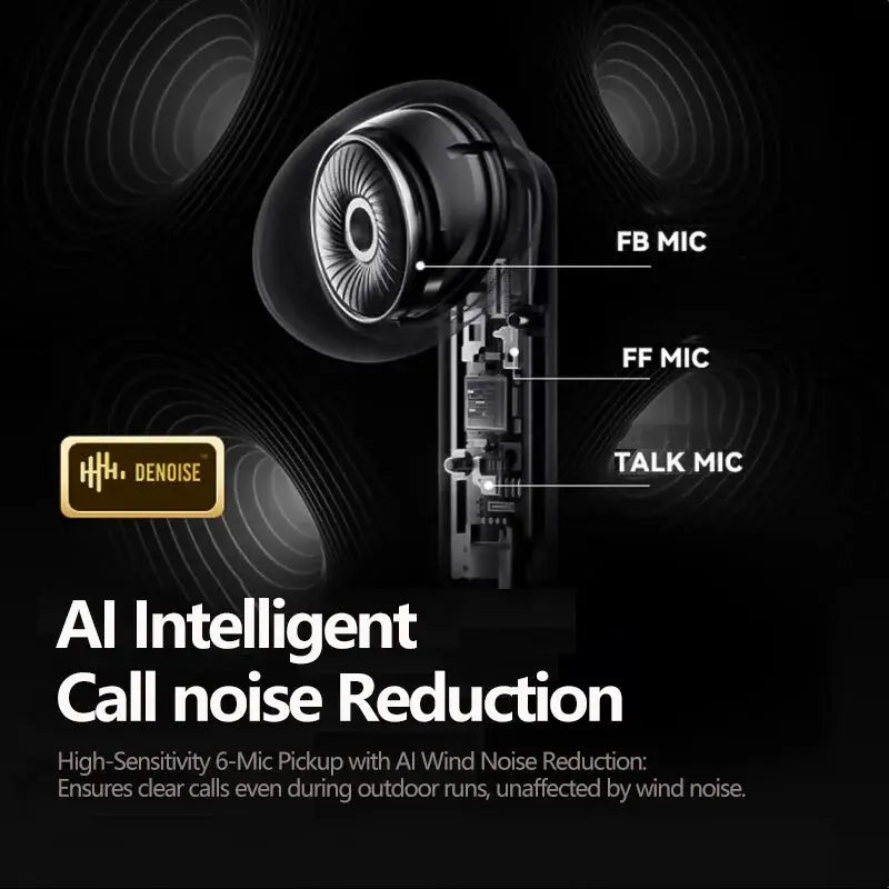 Lenovo LP49 Wireless Noise Cancelling Gaming Earbuds with Mic Mobile shop