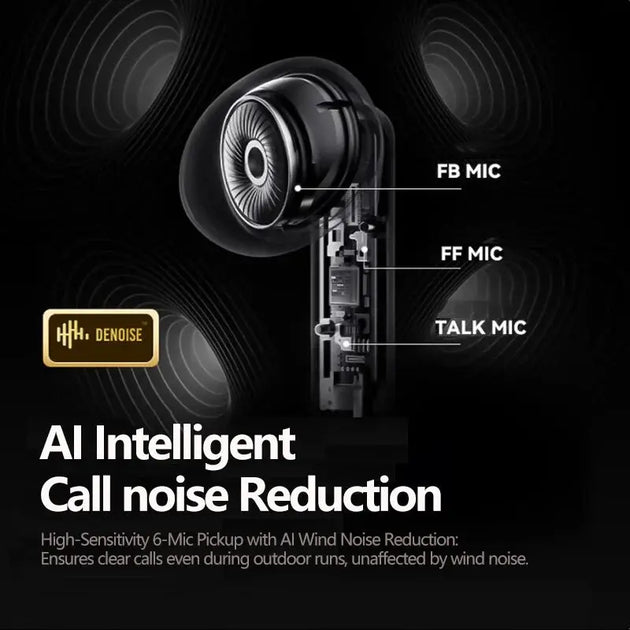 Lenovo LP49 Wireless Noise Cancelling Gaming Earbuds with Mic Mobile shop
