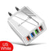 EOENKK Quick Charge 3.0 USB Wall Charger for iPhone 15 Pro Max and Smartphones Ryglobal
