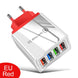 EOENKK Quick Charge 3.0 USB Wall Charger for iPhone 15 Pro Max and Smartphones Ryglobal