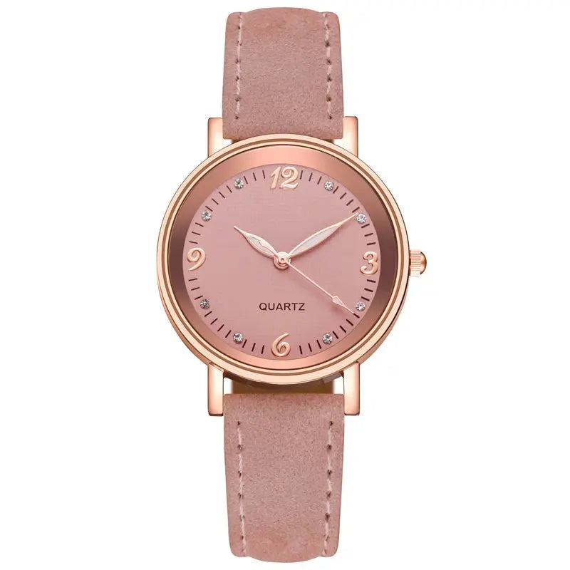 Fashion Arabic Dial Women's Casual Leather Watch Mobile shop