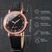 Fashion Arabic Dial Women's Casual Leather Watch Mobile shop