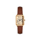 Retro Square Leather Strap Quartz Watch for Women Mobile shop