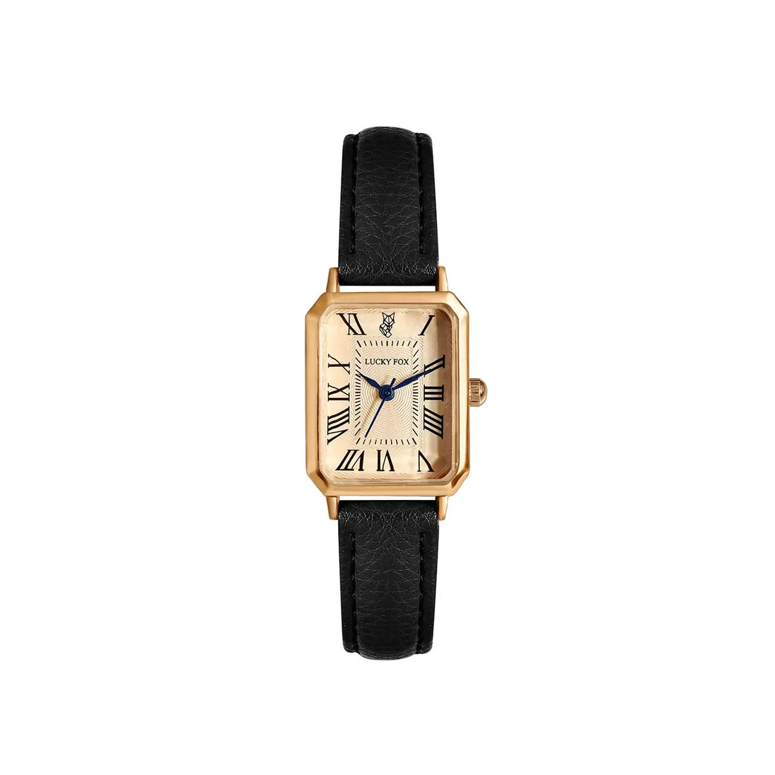 Retro Square Leather Strap Quartz Watch for Women Mobile shop
