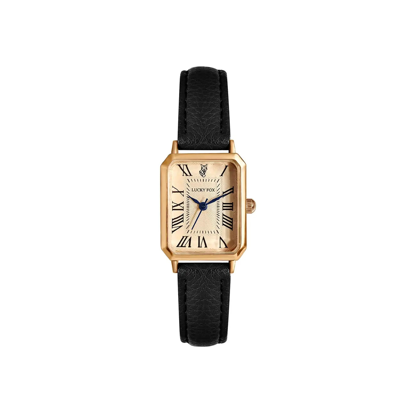 Retro Square Leather Strap Quartz Watch for Women Mobile shop