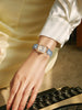 Retro Square Leather Strap Quartz Watch for Women Mobile shop