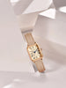 Retro Square Leather Strap Quartz Watch for Women Mobile shop