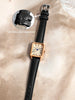 Retro Square Leather Strap Quartz Watch for Women Mobile shop