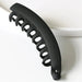 Frosted Solid Color Banana Hair Clips – Fashion Ponytail Barrettes & Hair Claws for Women - Mobile shop