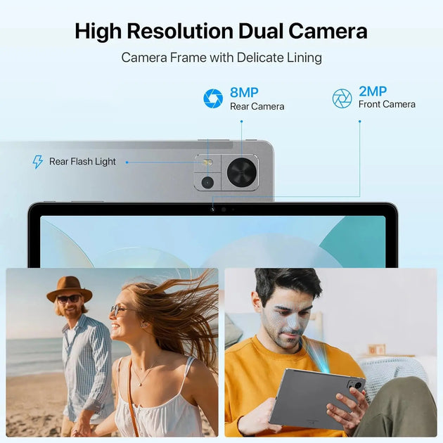 BEESITTO P80 10-Inch Android 13 Tablet - Octa-Core, 8GB RAM, Dual SIM, 4G Connectivity Ryglobal