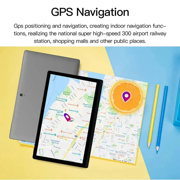 Noablecun 14.1 Inch Android 12 Tablet PC - 12GB RAM, 256GB Storage, Dual Cameras, 4G LTE Ryglobal