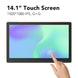 Noablecun 14.1 Inch Android 12 Tablet PC - 12GB RAM, 256GB Storage, Dual Cameras, 4G LTE Ryglobal