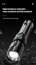 Heinast 2000LM Tactical LED Flashlight with USB Charging and Zoom Mobile shop