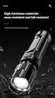 Heinast 2000LM Tactical LED Flashlight with USB Charging and Zoom Mobile shop
