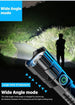 Heinast 2000LM Tactical LED Flashlight with USB Charging and Zoom Mobile shop