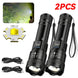 Heinast 2000LM Tactical LED Flashlight with USB Charging and Zoom Mobile shop