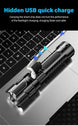 Heinast 2000LM Tactical LED Flashlight with USB Charging and Zoom Mobile shop